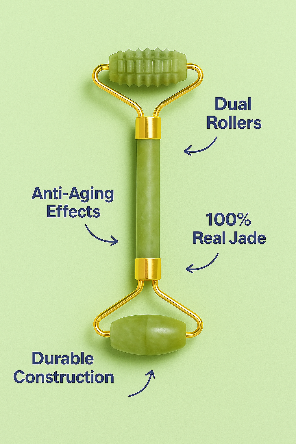 RollWithJade™ Jade Roller
